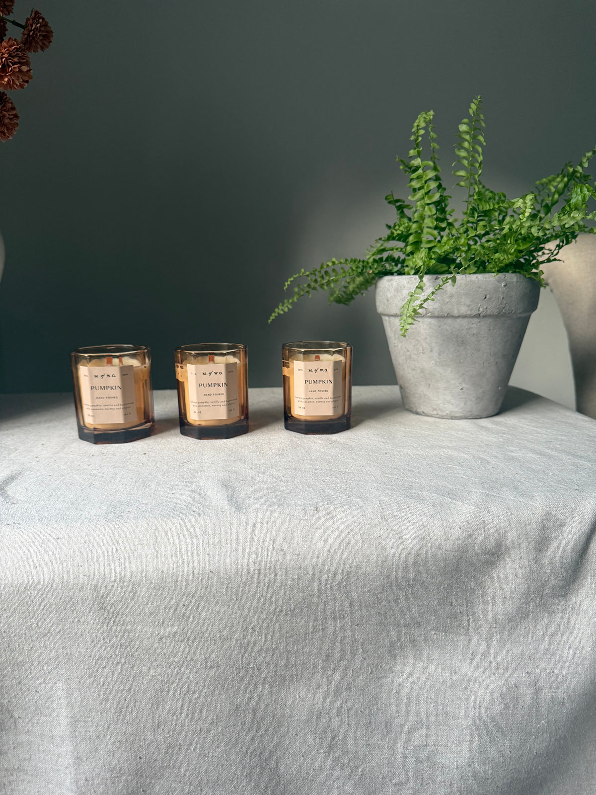 Pumpkin Hand Poured Candle | 100g