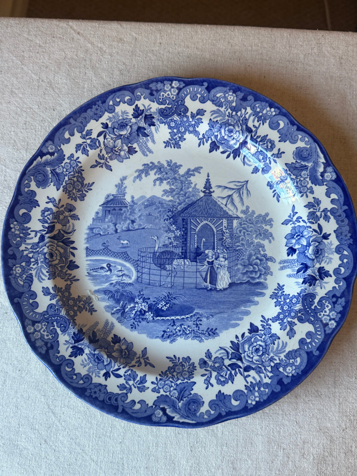 Set of 6 Spode Blue Room Collection Plates | Made in England | Collector’s Display Set