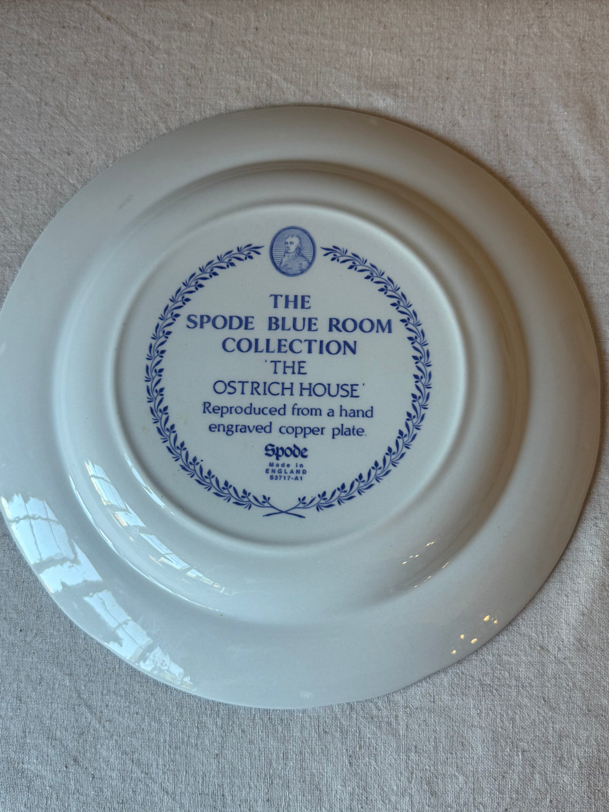 Set of 6 Spode Blue Room Collection Plates | Made in England | Collector’s Display Set