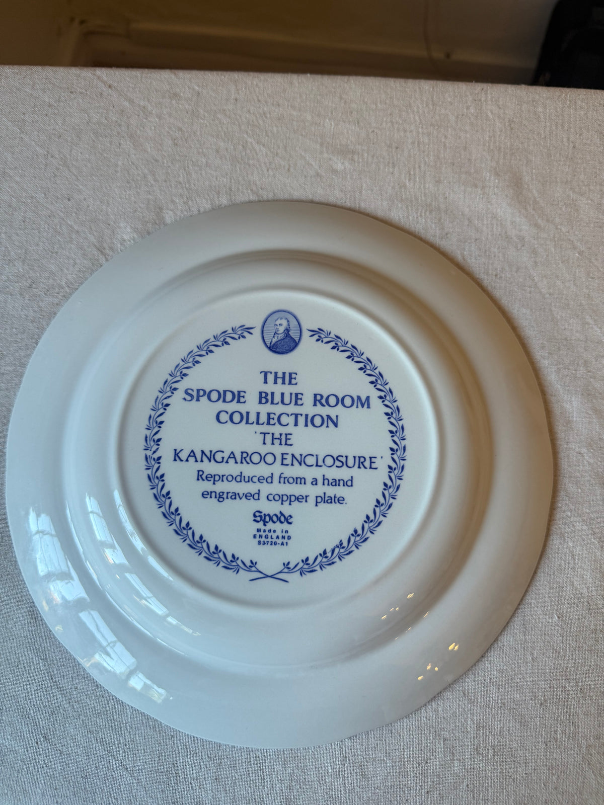 Set of 6 Spode Blue Room Collection Plates | Made in England | Collector’s Display Set